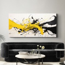 Jackson Pollock - Yellow and Black